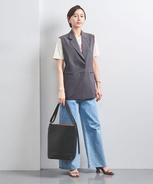 UNITED ARROWS 別注 &MYUQ JUNO トートバッグ 別注】＜&MyuQ＞JUNO MIDI トートバッグ