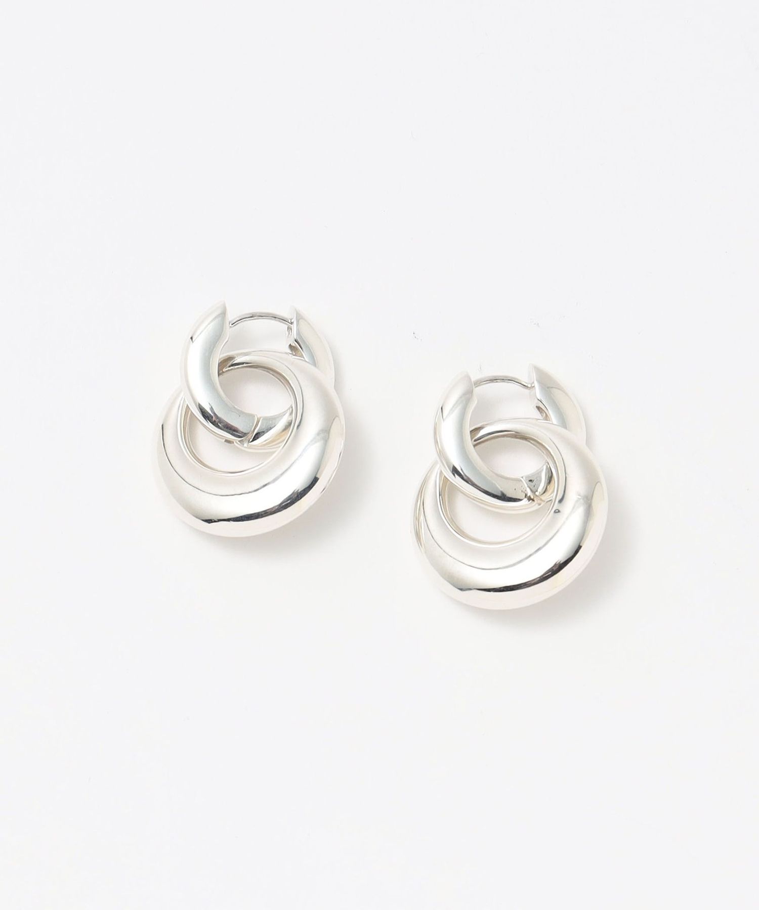 quip queint＞TRIVE DBL HOOP ピアス