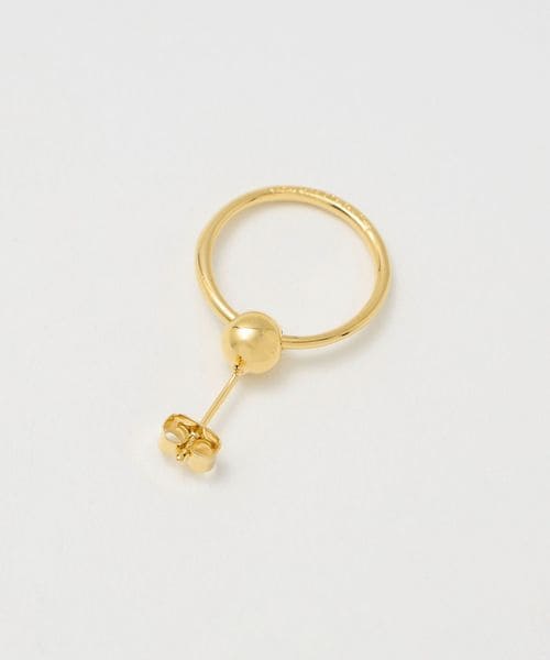 UNITED ARROWS PHILIPPE AUDIBERT ピアス GLD PHILIPPE AUDIBERT＞ASHA GLD フープピアス