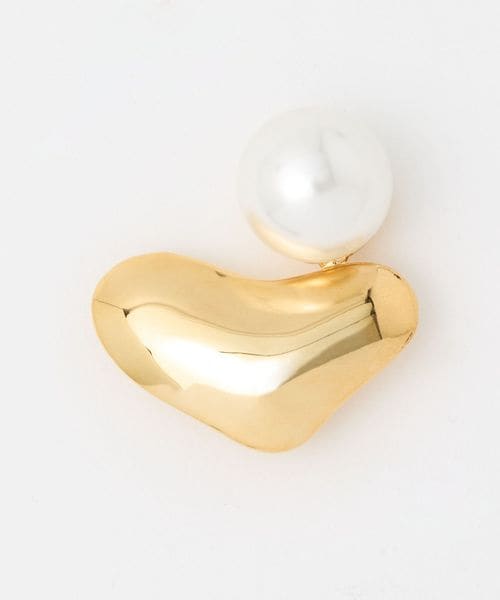 IRIS 47/＜AYA KANEKO×IRIS 47×UNITED ARROWS＞イミテーションパール ハートブローチ/ブローチ / コサージュ