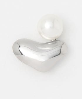 IRIS 47/＜AYA KANEKO×IRIS 47×UNITED ARROWS＞イミテーションパール ハートブローチ/ブローチ / コサージュ