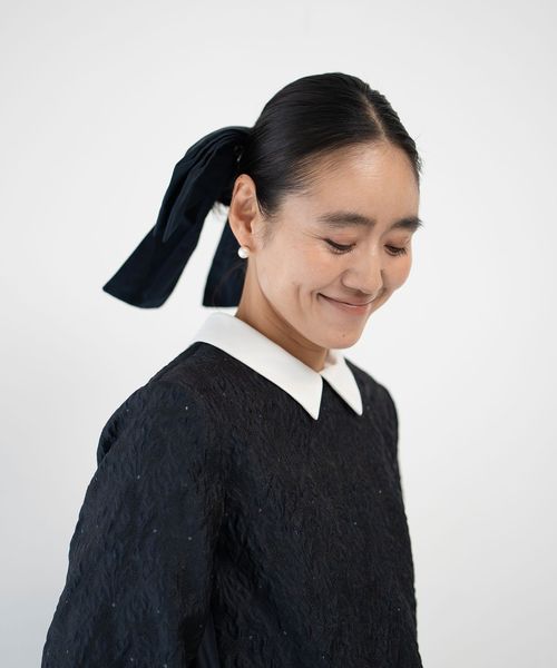 IRIS 47/＜AYA KANEKO×IRIS 47×UNITED ARROWS＞ビッグ リボン クリップ/ヘアアクセサリー