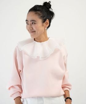 IRIS 47/＜AYA KANEKO×IRIS 47×UNITED ARROWS＞オーガンジー つけ襟/その他ファッション雑貨