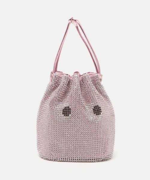 ANYA HINDMARCH/＜ANYA HINDMARCH＞EYES シャイニー ドローストリング バッグ/ショルダーバッグ