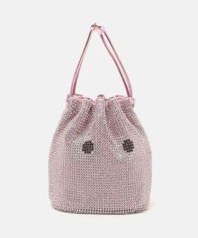 ANYA HINDMARCH/＜ANYA HINDMARCH＞EYES シャイニー ドローストリング バッグ/ショルダーバッグ