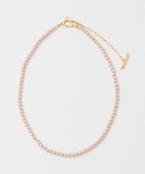 UNITED ARROWS/4MM イミテーションパール 2WAY ネックレス/ネックレス