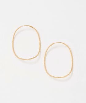 BAR JEWELLERY/＜BAR JEWELLERY＞TWIST CONTOUR ピアス/ピアス（両耳用）