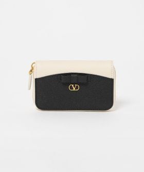 Valentino/＜Valentino＞バイカラー ジップ ウォレット/財布 