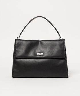 UNITED ARROWS/ダブルフラップ ワンハンドル バッグ/ハンドバッグ / クラッチバッグ