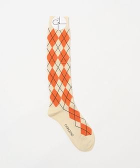 CONLEAD/＜CONLEAD＞ARGYLE ロングソックス/ソックス / 靴下