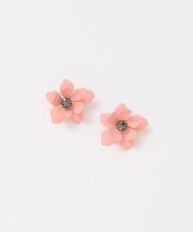 UNITED ARROWS/カラー フラワー ピアス/ピアス（両耳用）