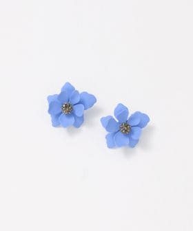 UNITED ARROWS/カラー フラワー ピアス/ピアス（両耳用）