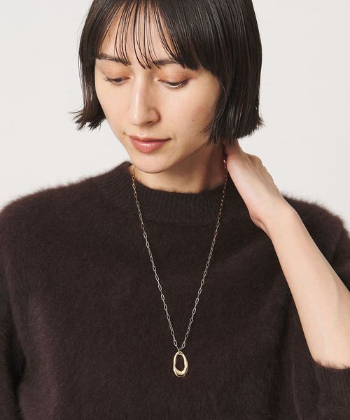 UNITED ARROWS/オーガニックトップ チェーンネックレス/ネックレス