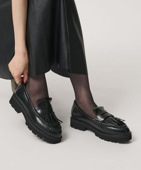 UNITED ARROWS/プラットフォーム キルト ローファー/ローファー