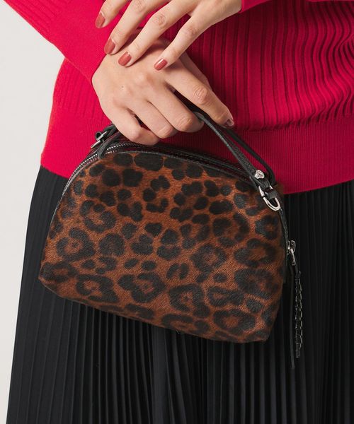 GIANNI CHIARINI/＜GIANNI CHIARINI＞ALIFA レオパード バッグ S/ショルダーバッグ