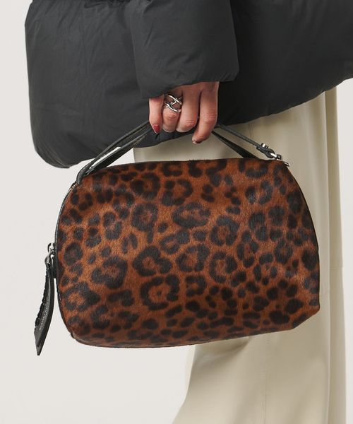 GIANNI CHIARINI/＜GIANNI CHIARINI＞ALIFA レオパード バッグ M/ショルダーバッグ