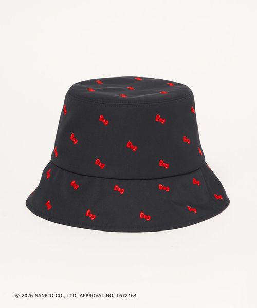 UNITED ARROWS/＜HELLO KITTY × UNITED ARROWS＞リボン/エンブロイダリー ハット UV/ハット