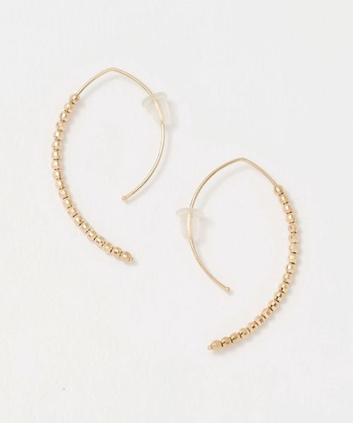 MIZUKI/＜MIZUKI＞SMALL CUTBEADS ピアス/ピアス（両耳用）
