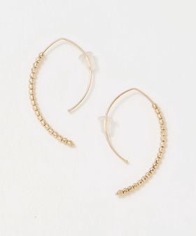 MIZUKI/＜MIZUKI＞SMALL CUTBEADS ピアス/ピアス（両耳用）