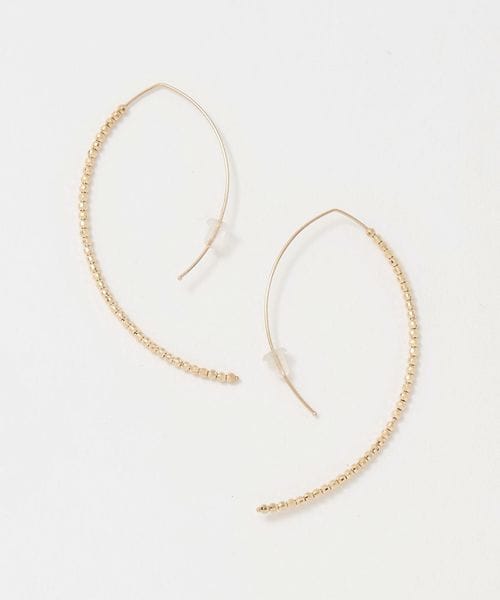 MIZUKI/＜MIZUKI＞LARGE CUTBEADS ピアス/ピアス（両耳用）