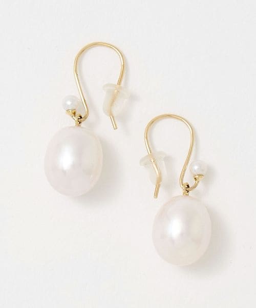 MIZUKI/＜MIZUKI＞ティアドロップ パールピアス/ピアス（両耳用）