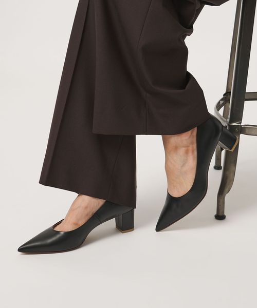 UNITED ARROWS/EVERY ポインテッド チャンキーヒール パンプス/パンプス