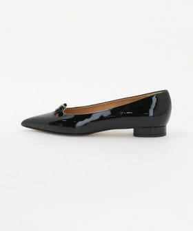UNITED ARROWS/ポインテッドトゥ リボン フラットパンプス/パンプス