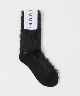 YUQRI/＜YUQRI＞FAUX FUR ソックス/ソックス / 靴下