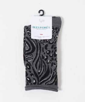 BLEU FORET/＜BLEU FORET＞レオパード ソックス/ソックス / 靴下