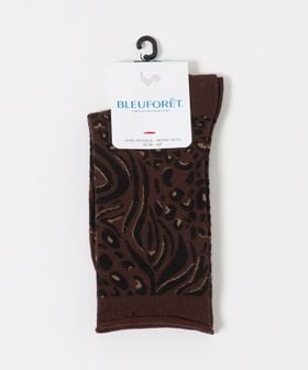 BLEU FORET/＜BLEU FORET＞レオパード ソックス/ソックス / 靴下