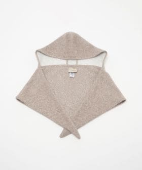 UNITED ARROWS/フォックス カシミヤ フーデッド ストール/ストール / マフラー