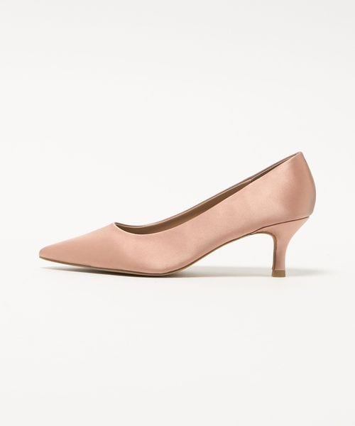 UNITED ARROWS/サテン ポインテッド パンプス/パンプス