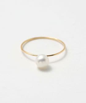 les bonbon/＜les bonbon＞K10 パール リング/リング