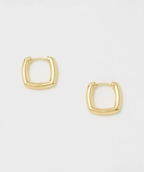 TOMWOOD/＜TOMWOOD＞FRAME フープピアス S GD/ピアス（両耳用）
