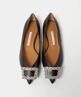 PIPPICHIC/＜PIPPICHIC＞ANNA V JWL フラットパンプス/フラットシューズ