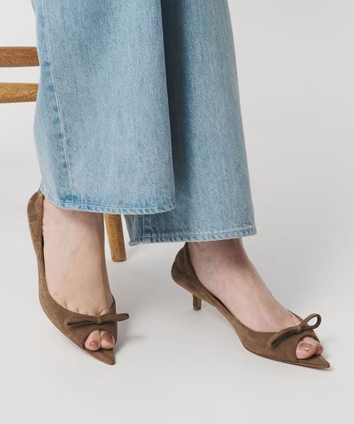 PIPPICHIC/【一部別注】＜PIPPICHIC＞CHRISTEL リボン パンプス/パンプス