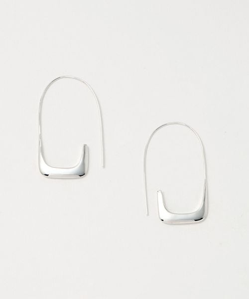 BAR JEWELLERY/＜BAR JEWELLERY＞LINEA ピアス SV/ピアス（両耳用）