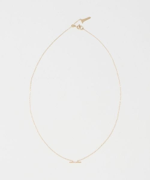 Hirotaka/＜Hirotaka＞MQ ダイヤモンド BAR ネックレス/ネックレス