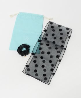 TRESSE/＜TRESSE＞SHEER DOT シュシュ/ヘアアクセサリー