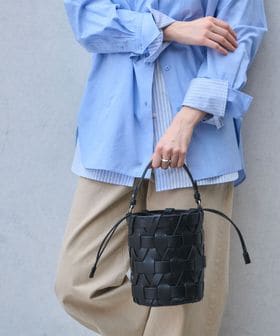 UNITED ARROWS/パネル メッシュ バケットバッグ/ショルダーバッグ