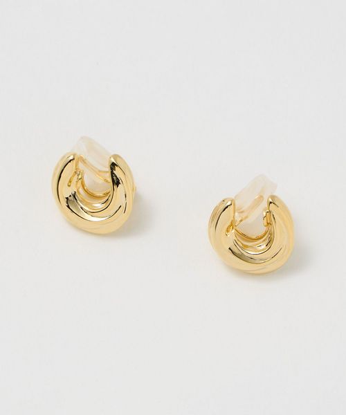 UNITED ARROWS/カービングC イヤリング/イヤリング