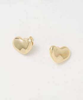 UNITED ARROWS/デフォームドハート イヤリング/その他アクセサリー