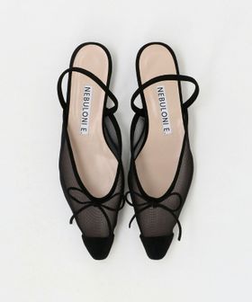 NEBULONI E./＜NEBULONI E.＞メッシュリボン ミュール/サンダル/サンダル