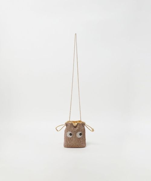 ANYA HINDMARCH/＜ANYA HINDMARCH＞EYES SHINY ドローストリング バッグ/ショルダーバッグ