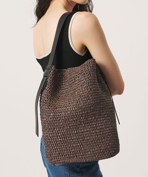 UNITED ARROWS/PP ニッティング ワンショルダー バッグ/ショルダーバッグ