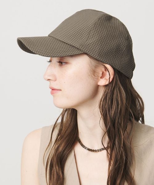 UNITED ARROWS/ギンガムチェック キャップ UV/キャップ