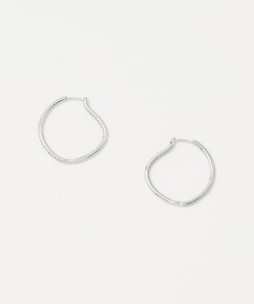 UNITED ARROWS/デフォルメ フープピアス/ピアス（両耳用）