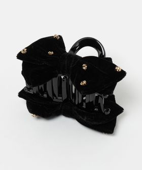 UNITED ARROWS/ビジューリボン ヘアクリップ/ヘアアクセサリー