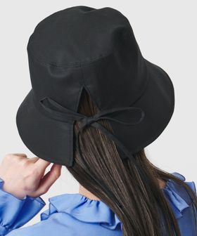 UNITED ARROWS/バックリボン バケットハット UV/ハット