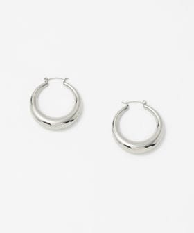 UNITED ARROWS/テーパード フープ ピアス/ピアス（両耳用）